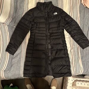 The North Face Women's Long Black Puffer Jacket